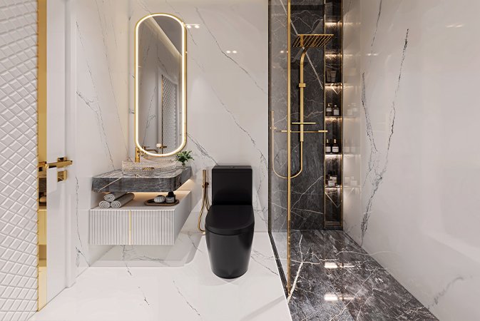 Sparklz by Danube bathroom interior