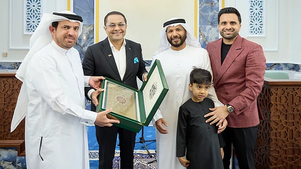 Danube Group inaugurates a majestic mosque in National Industries Park